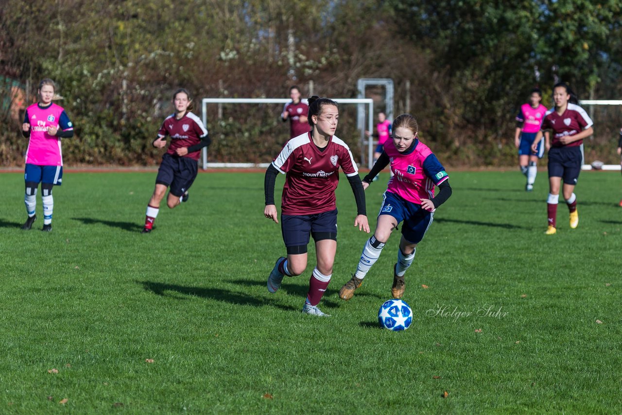 Bild 192 - B-Juniorinnen Halstenbek-Rellingen - Hamburger SV 2 : Ergebnis: 3:8